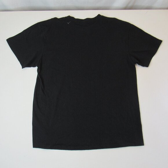 LGBTQ Gay Pride Rainbow Heart LGBT Men's Graphic T-Shirt Black Size L - Picture 2 of 5